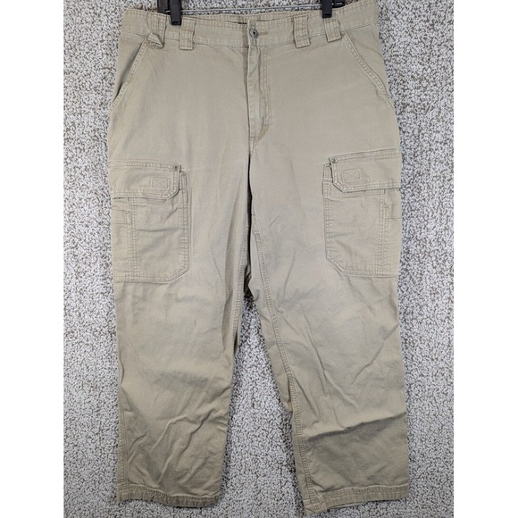 Duluth Trading Co Other - Duluth Trading Fire Hose Cargo Work Pants Men 38x29 (Tag 40x32) Brown Tan